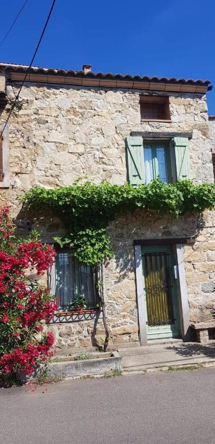 Maison typique en plein cœur de village Arbori Extérieur photo